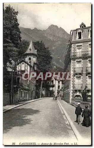 Cartes postales Cauterets Avenue Du Mamelon Vert