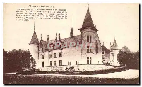 Cartes postales Chateau de Bourbilly