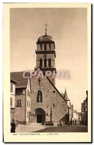 Cartes postales Kaysersberg L'Eglise