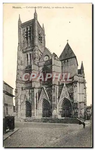 Cartes postales Meaux Cathedrale