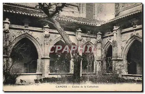 Ansichtskarte AK Cahors Cloitre De La Cathedrale