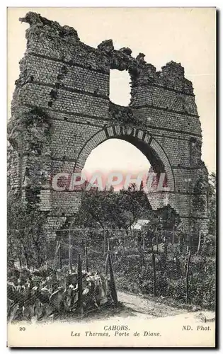 Ansichtskarte AK Cahors Les Thermes Porte De Diane