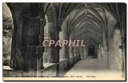 Cartes postales Cahors La Cathedrale Galerie Du Cloitre