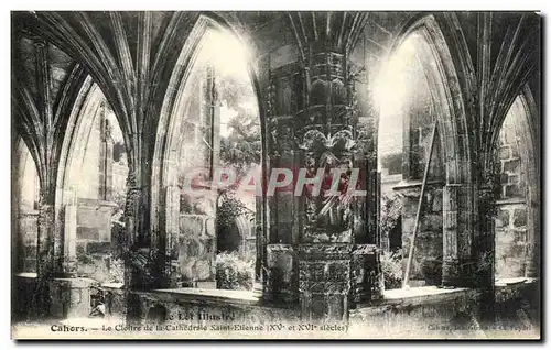 Cartes postales Cahors Le Cloitre de Cathedrale Saint Etienne