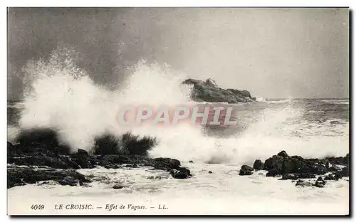 Cartes postales Le Croisic Effet de Vagues