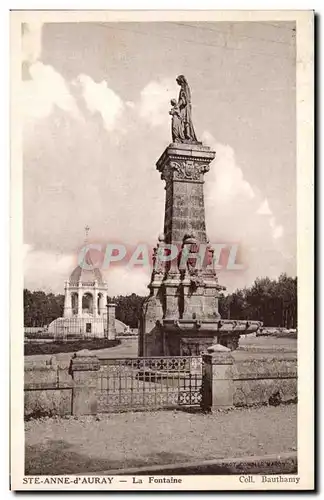 Cartes postales Sainte Anne d&#39Aurac La Fontaine