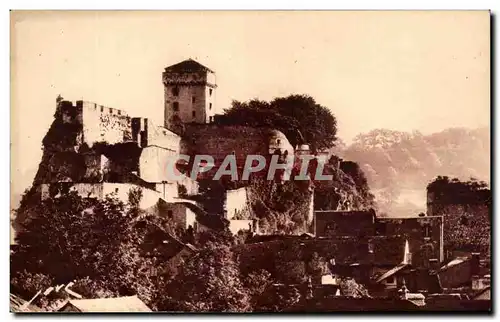 Cartes postales Lourdes Le Chateau Fort Defenses Meridionales