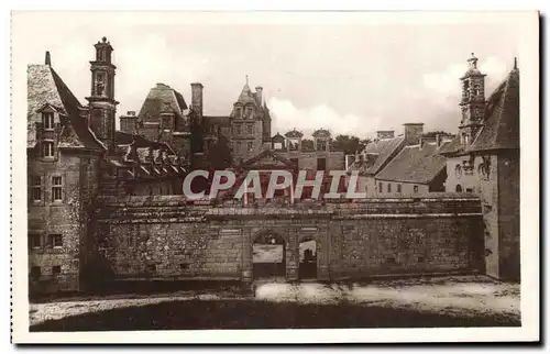 Cartes postales Env de saint Pol De Leon Le Chateau de Kerjean