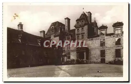 Cartes postales Env de saint Pol De Leon Le Chateau de Kerjean Pavillon Principal