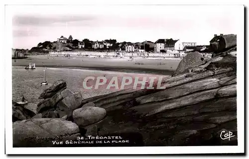 Cartes postales Tregastel Vue Generale de la Plage