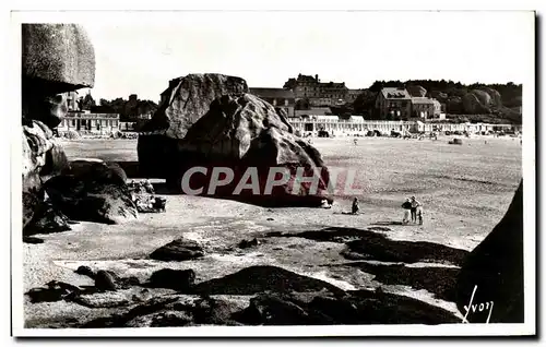 Ansichtskarte AK Tregastel La plage a maree basse