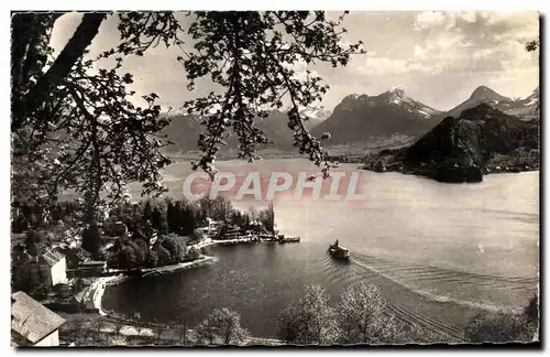 Ansichtskarte AK Lac D&#39Annecy Talloires Et le Petit Lac