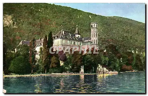 Cartes postales moderne L&#39Abbaye d&#39HauteCombe Vue du Lac Du Bourget