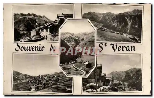 Cartes postales Souvenir de St Veran