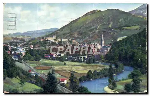 Cartes postales Lourdes La Basilique et le Chateau Fort