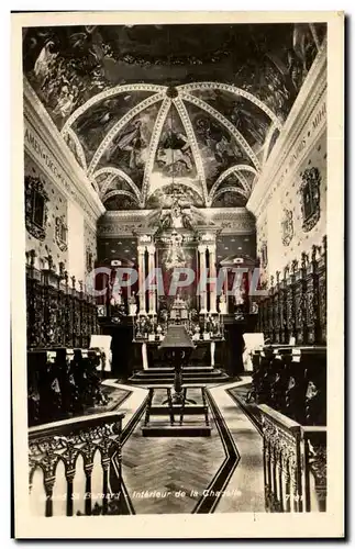 Cartes postales Grand St Bernard interieur de la Chapelle