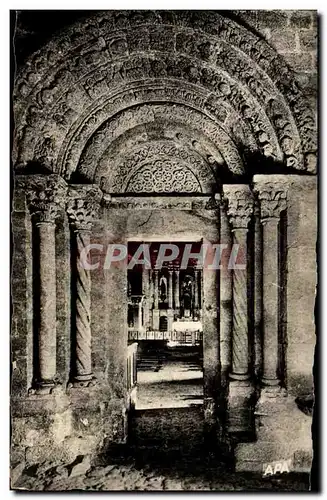 Cartes postales Coustouges Son Eglise portail interieur