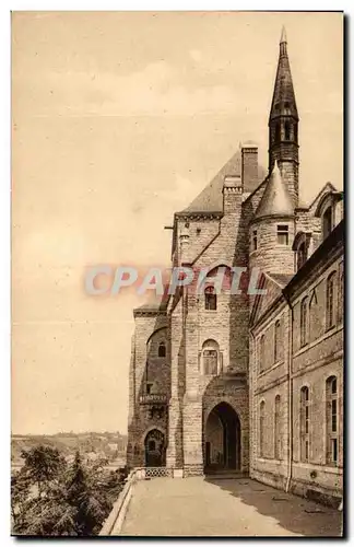 Ansichtskarte AK La Terrasse de l&#39Abbaye St Pierre de Solesmes dominant la Sarthe