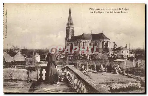 Ansichtskarte AK Pelerinage de notre Dame du Chene La Basilique Vie des lieux Saints