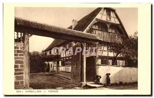 Cartes postales Kirwiller Ferme