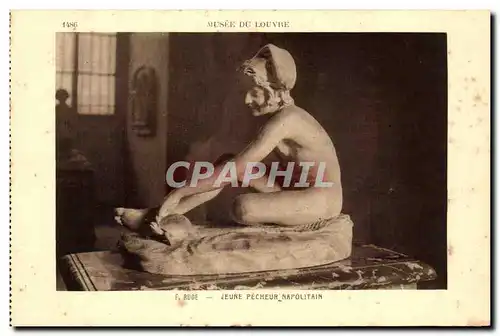 Cartes postales Musee Du Louvre Jeune Pecheur Napolitain