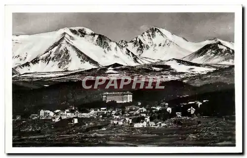 Ansichtskarte AK Font Romeu Vue Generale et le Massif du Carlitte