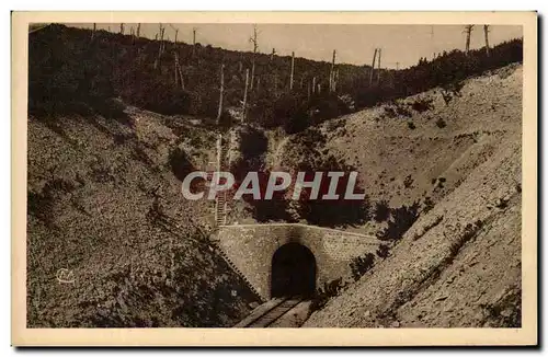 Cartes postales Tunnel de Tavannes Souterrain ur abri pour les reserves et les munitions