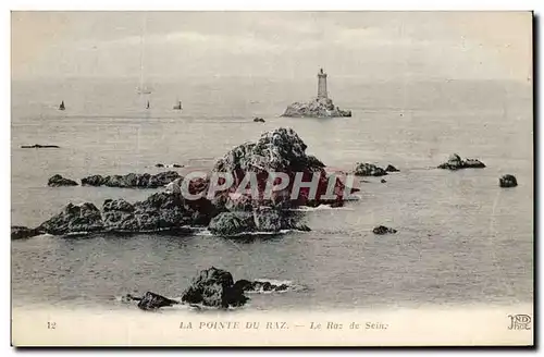 Ansichtskarte AK La Pointe Du Raz Le Raz De Sein