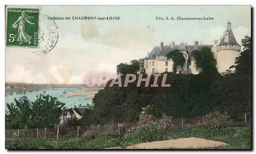 Cartes postales Chateau De Chaumont Sur Loire