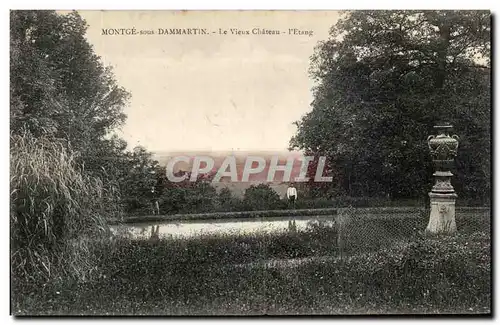 Cartes postales Montge Sous Dammartin Le Vieux Chateau L&#39Etang