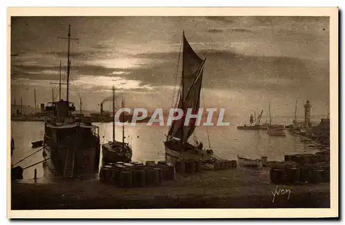 Cartes postales La Douce France Cote d&#39Azur Cannes L&#39Entree Du Port Bateaux