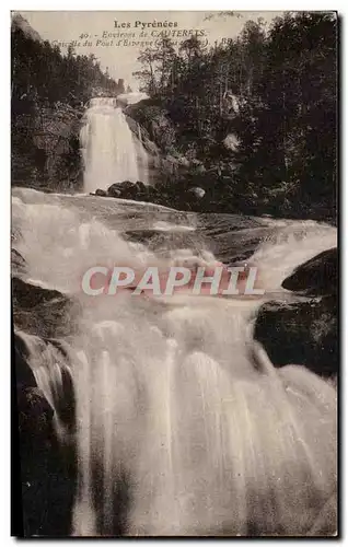 Cartes postales Les Pyrenees Environs de Cauterets du Pont d&#39Espagne