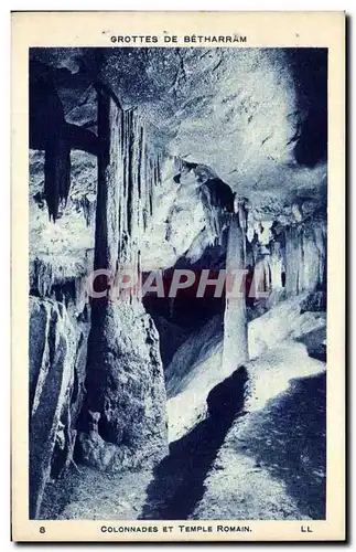 Cartes postales Grottes De Betharram Colonnades Et Temple Romain