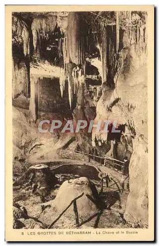 Ansichtskarte AK Grottes De Betharram La Chaire et le Bassin