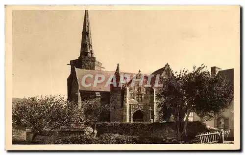 Cartes postales Perros Guirec Eglise de la Clarte