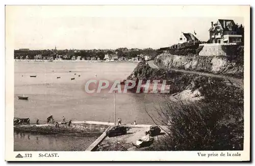 Cartes postales St Cast Vue prise de la Cale