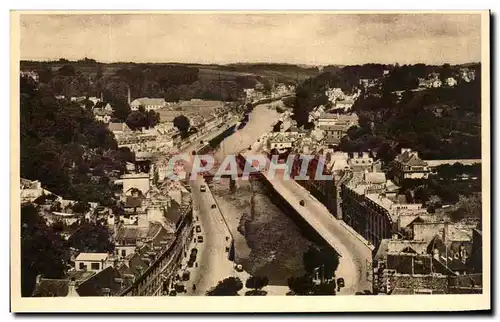 Cartes postales Morlaix Les quais vus du viaduc