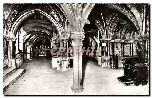 Moderne Karte Toulouse La Ville Rose La Crypte de Basilique St Sernin