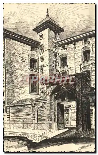 Cartes postales Toulouse Hotel du Siecle sur l'emplacement de l'Hotel Duranti President du Parlement