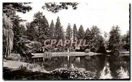 Moderne Karte Vitre Jardin Public le Lac