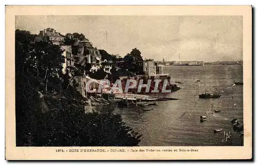 Cartes postales Cote D&#39Emeraude Dinard Cale des Vedettes Vertes et Bric a Brac