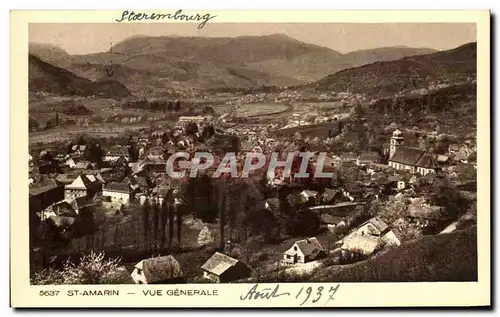 Cartes postales Saint Amarin Vue Generale