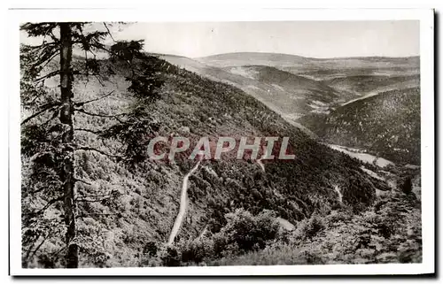 Cartes postales Ballon D&#39Alsace La Vallee de la Savoureuse vue Du Grand Hotel