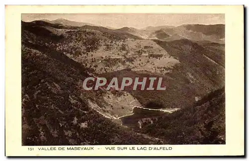 Cartes postales Vallee De Masevaux Vue Sur Le Lac D&#39Alfeld