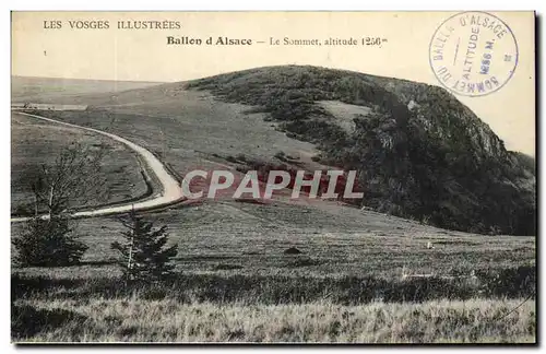 Cartes postales Les Vosges Illustrees Ballon d'Alsace Le Sommet