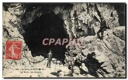 Cartes postales Le Bourg De Batz La Grotte Des Bergers