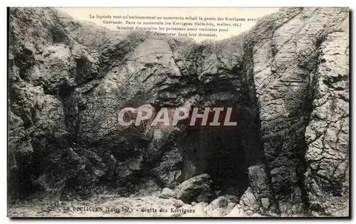 Cartes postales Pouliguen Grotte Des Korrigans