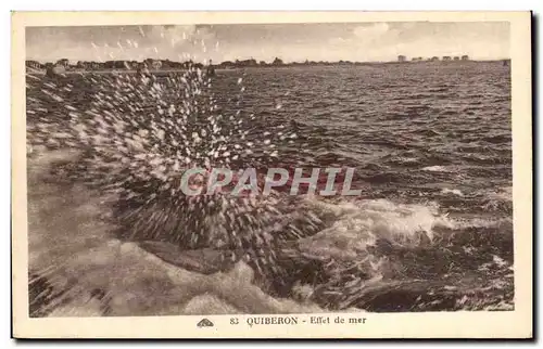 Cartes postales Quiberon Effet De Mer