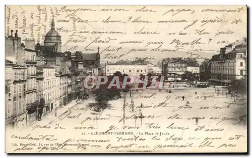 Cartes postales Clermont Ferrand La Place de Jaude