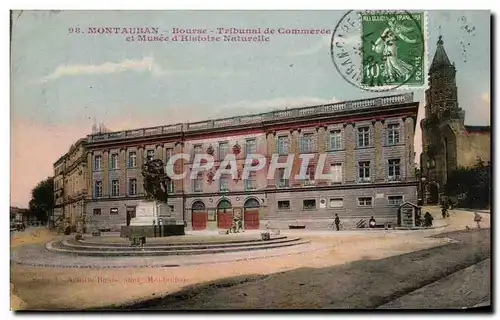 Cartes postales Montauban Bourse Tribunal de Commerce et Musee d&#39Histoire Naturelle
